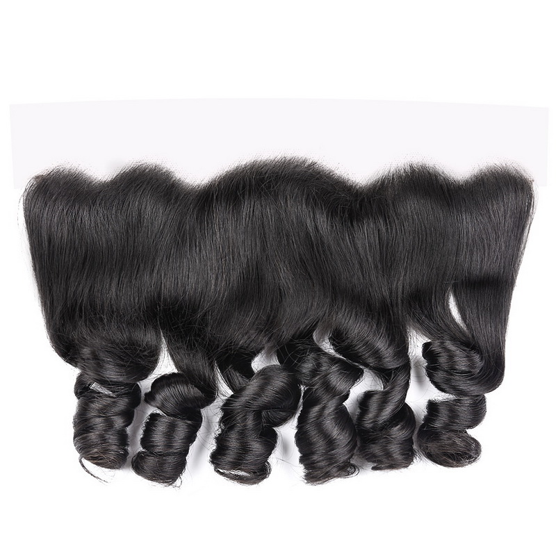Virgin Hair Loose Wave 13x4 13x6 HD Lace Frontal - 图片 4